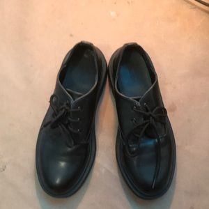 (NEW) BLACK PLATFORM DRESS SHOES